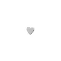 STINE A Jewelry Petit Love Heart Örhängen Single Silver 1016-00-S