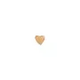 STINE A Jewelry Petit Love Heart Örhängen Single Guldpläterad Silver 1016-02-S
