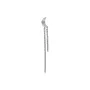 STINE A Jewelry Petit Bella Moon Örhängen Single Silver 1415-00-S