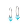 Blomdahl Bicone Örhängen Titanium 15-1247-05