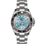 OceanX Sharkmaster 1000 sms1015 klocka med Blå urtavla och en boett med 44 mm i diameter och ett Länk i Silver
