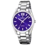 Festina Lady Alegria F20622/A klocka med Lila urtavla och en boett med 37 mm i diameter och ett Länk i Silver