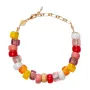 ANNI LU Poolside Tipsy Armband Förgylld mässing 212-10-68