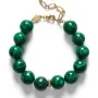 ANNI LU Malachite Armband Förgylld mässing 262-10-11