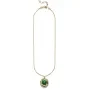 ANNI LU Malachite Halsband Förgylld mässing 262-20-37