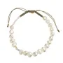 STINE A Jewelry Perlie Creme Armband Guldpläterad Silver 3209-02-OS