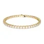 Swarovski Matrix Tennis Armband Metall förgylld 5657665