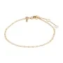 Pilgrim PARISA FLAT Armband Förgylld mässing 602032002