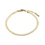 Pilgrim JOANNA Flat Snake Armband Guldpläterad Rostfritt Stål 632212002