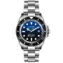 OceanX Sharkmaster 1000 SMS1012 klocka med Blå urtavla och en boett med 44 mm i diameter och ett Länk i Silver
