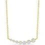 Alier Studio Ava Cluster Halsband Guld 0,33 ct. AS010