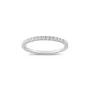 Alier Studio Astra Diamond Half Eternity Ring Vitguld 0,32 ct. AS002