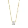 Alier Studio Aura Diamond Solitaire Halsband Guld 0,25 ct. AS005