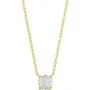 Alier Studio Aura Solitaire Halsband Guld 0,50 ct. AS006