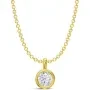 Alier Studio Elise Solitaire Halsband Guld 0,25 ct. AS007
