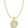 Alier Studio Elise Solitaire Halsband Guld 0,50 ct. AS008