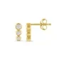 Alier Studio Liora Drop Örhängen Guld 0,26 ct. AS012