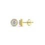 Alier Studio Sol Studs Örhängen Guld 0,72 ct. AS018