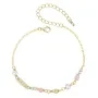 Wioga Alison Armband Guldpläterad Silver B-8443-GP