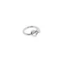 Jane Kønig Big Tied Heart Ring Ring Silver BTHR-AW25-S