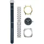 Certina DS+ Kit Urban & Heritage C0414071904101 klocka med Blå urtavla och en boett med  i diameter och ett Natoarmband i Silver