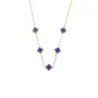 SKØR Clove Navy Halsband Rostfritt Stål SK0022