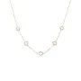 SKØR Clove White Halsband Rostfritt Stål SK0019