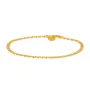 IX Studios Curb Marina Armband Guldpläterad Silver DMV0338GD