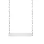 Captena Horizontal Halsband Rostfritt Stål DU10067