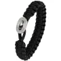 From Soldier To Soldier Oxidized Black Armband Silveroxiderat 1604-FSTS-BLA-S10