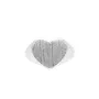 IX Studios IX Heart Ring Silver DMN0348SL