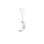 Jane Kønig Half Moon NO. 2 Pearl Earring Örhängen Single Rostfritt Stål HMPE-AW26-SS-S