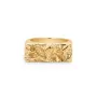 IX Studios Rustic Ring Guldpläterad Silver DMN0321GD