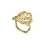 Jane Kønig Big Rose Ring Guldpläterad Silver BRR-HOL23-G