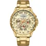 Kensington Master K0050 klocka för Herr med Guld urtavla som mäter 48 mm i diameter och har en Guld Länk klockrem