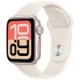 Apple Watch SE 3 GPS 44mm Starlight Aluminium Starlight Sport Band M/L MEHJ4