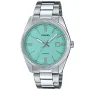 Casio Timeless MTP-1302PD-2A2VEF klocka med Blå urtavla och en boett med 39 mm i diameter och ett Länk i Silver