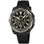 Festina Chrono Bike F20726/3 klocka med Svart urtavla och en boett med 46 mm i diameter och ett Gummiarmband i Svart
