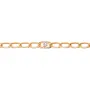 PDPAOLA Letter P Armband Guldpläterad Silver PU01-553-U