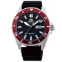 Orient Kanno Diver Automatic RA-AA0011B klocka med Svart urtavla och en boett med 44 mm i diameter och ett Gummiarmband i Svart