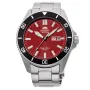 Orient Kanno Diver Automatic RA-AA0915R klocka med Röd urtavla och en boett med 44 mm i diameter och ett Länk i Silver