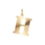 Jane Kønig Reflection Letters H Hängsmycke Guldpläterad Silver RL001-G-AW2000_H