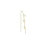 Jane Kønig Small Half Moon NO. 2 Chain earring Örhängen Single Rostfritt Stål SHMC-AW26-SS-G