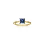 Sif Jakobs Ellera Quadrato Ring Guldpläterad Silver SJ-R42280-BLCZ-YG