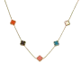 SKØR Clove Multi Halsband Guldpläterad Rostfritt Stål SK0082