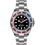 OceanX Sharkmaster 1000 Limited Edition SMS1043 klocka med Svart urtavla och en boett med 44 mm i diameter och ett Länk i Silver