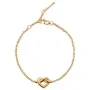 Jane Kønig Tied Heart Bracelet Armband Guldpläterad Silver THB-AW25-G