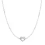 Jane Kønig Tied Heart Necklace Halsband Silver THN-AW25-S