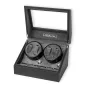 Dissing Watch Winder i Svart Imitationsläder med plats för 6 klockor
