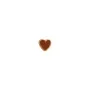 STINE A Jewelry Petit Love Heart Örhängen Single Guldpläterad Silver 1181-02-Mocha